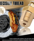 Knockout Copper Brake Bleeder Screw Kit Featuring Rock Solid 1/4-28 Threads And Smooth 1/8-Npt Bases For quick caliper bleeding.