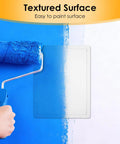 Heavy Duty Drywall Ceiling Access Panel 12 By 16 Inches with Reinforced Plastic Wall Door being painted for easy access