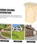 Roman Column Balustrade Mold For DIY Concrete Projects, lightweight and easy release, suitable for outdoor garden decor.