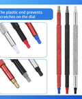Color Coded Watch Hand Setting Tools Set For Precise Installation And Removal Includes Pusher Removers And Lever Pullers 3 Bore Options From 0.6mm To 3.0mm Pro Grade Watch Repair Kit For Minute And Second Hands