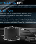 Heavy Duty Radiator Cooling Fan Motor Slick Direct Swap For Toyota Highlander And Lexus Rx400h 3.3 Liter OE 16363-75030 visible with installation tips.
