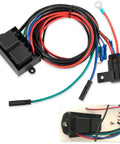 Replacement Relay Harness For Hydraulic Jack Plates 2014 And Up Compatible With AHJ Series DP Jack Systems AHJRELAYKIT 2 DP Heavy Duty Marine Electrical Harness For Smooth Lift Control