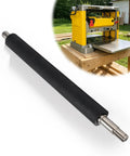 Keep Your Planer Rolling Smooth With This Solid Replacement Planer Roller on white background, featuring rubber-coated steel material.