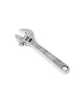 Chromed adjustable wrench from Beast 150 Piece One Quarter And Three Eighths Inch Drive Six Point SAE And Metric Tool Set
