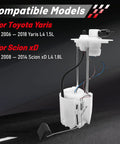 Toyota Yaris And Scion XD Fuel Pump Module Assembly Replacement OE SP9031M 2322021210 P77246M Fits 2006 2018 Yaris 1.5L L4