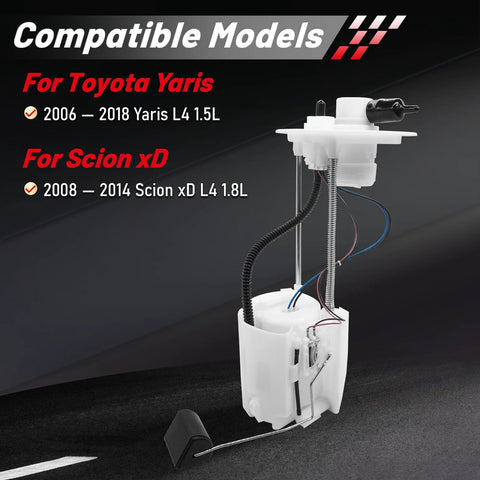 Toyota Yaris And Scion XD Fuel Pump Module Assembly Replacement OE SP9031M 2322021210 P77246M Fits 2006 2018 Yaris 1.5L L4