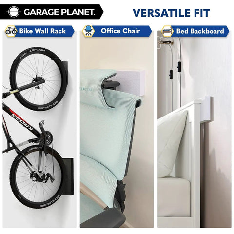 WP01 Garage Wall Protector For Cars And SUVs No Tools Needed Door Guard Shield used on bike rack, chair, bed wall.