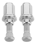 Check Out These Heavy Duty Wheel Lug Nut Kits For Cars And Trucks That Offer A Reliable Fit And Super Easy Installation. This Awesome Hub Fastening Repair Set Includes Two Sets Of High Quality Wheel Bolts Designed To Replace Old Or Broken Nuts Without. Silver steel wheel lug bolts, pair shown front view