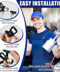 Heavy Duty 2 Pack 3600 PSI Airless Paint Spray Gun With 517 Tip And Swivel Joint High Pressure Sprayer setup tutorial with user.