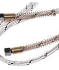 Heavy Duty Steam Iron Replacement Hose And Tube For High Tensile Strength Easy Installation Compatible With Most Steam Irons And Cleaners Durable Leak Proof Steam Line For Home Use, close-up of connectors and flexible tubing