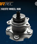 2-Piece Rear Wheel Bearing And Hub Assembly With ABS, 5-Lug, Swap-In Ready For Toyota RAV4 2006-2018, Corolla iM 2017-2018