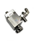 P7281712 Air Solenoid Valve Original Used Condition Drop In Ready For Printing Equipment Spare Parts Ideal For Quick Install On Printing Machines Replacement Part With Trusted Quality. Steel air solenoid valve with fittings