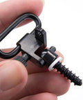 12 Gauge Sling Mount Kit for 870 Express Shotguns with Cap Swivel Adapter in hand, showcasing durable all-steel three-lock design.