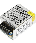 Heavy Duty 12V 2A DC Switching Power Supply Driver for Industrial Equipment and LED Home Lighting Aluminum Alloy Case, Rust Resistant, Durable Build, Reliable Performance, A Real Workhorse for Tough Environments.