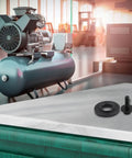 Inner Flange Washer And Hex Bolt Set M6x20 For Circular Saws And Power Tools with industrial background