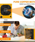 Man using Helping Hands Soldering Third Hand With 3X And 6X LED Magnifying Lamp Hot Air Gun Holder 12V Solder Fume Extractor for PCB.