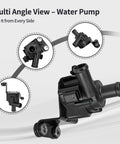 Multi-angle view of Electric Auxiliary Water Pump With Integrated Thermostat For Ford Escape and Fusion Replace Oe Ds7g8c419cb.