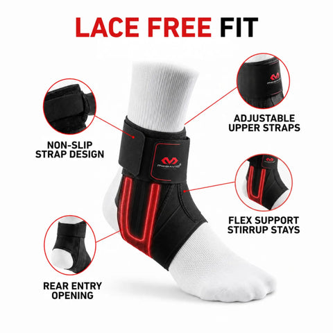 Low Profile Lace Free Phantom Ankle Brace For Men Basketball And More Lightweight Design With Advanced Strapping And Flex Support