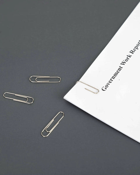 Durable Anti Rust Silver Paper Clips For Office School And Home Use One Point Three Inch Medium Clips 600 Count In Six Boxes