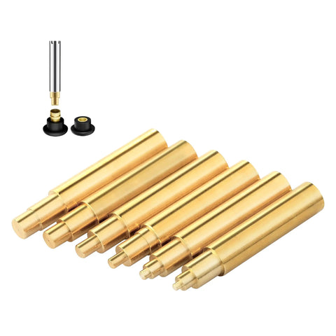 Six Piece Heat Set Insert Tool Kit With Soldering Iron Tips For Thread Inserts M2 To M6 All In One Heat Tool For 3D Printers