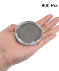 Bulk 800 Pack 2mm G200 Precision Bearing Balls In 201 Stainless Steel For Budget-Friendly, High-Durability Projects; Smooth Finish, Ideal For Small Motors, Robotics, DIY Kits, And Mechanical Applications, 800 pcs in hand