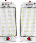 Super Bright LED Dome Light Kit For RV And Car Interior 12V To 85V 800 Lumens Ceiling Lights With On Off Switch 2 Pack