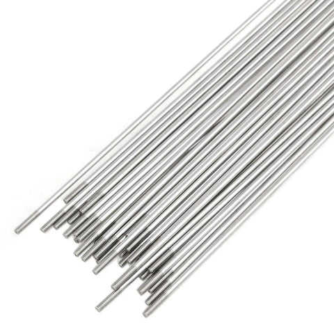 Stainless Steel Bicycle Spokes 260mm 10.2 Inch 14G for Mountain and Road Bikes, visible ultra durable rust resistant MTB spokes set of 36