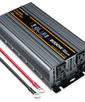 Beast Mode 2000W Power Inverter 4000W Peak Convert 12V DC To 120V AC With Bright LCD Screen and Dual USB fast chargers