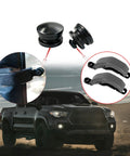 Toyota Rear Cab Glass Window Latch Lock Bolts Nuts Screws 2 Pack Compatible With Hilux Tacoma Pickup Ute Mk T100 Tiger Ln145