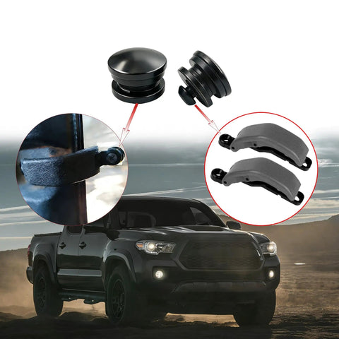 Toyota Rear Cab Glass Window Latch Lock Bolts Nuts Screws 2 Pack Compatible With Hilux Tacoma Pickup Ute Mk T100 Tiger Ln145