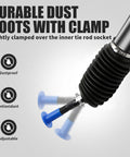 Toyota Sienna Power Steering Rack And Pinion Assembly Replacement dust boots with clamp, iron and aluminum housing
