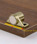 Heavy Duty Magnetic Door Cabinet Catch Suction Magnet for Wardrobes and Furniture in Bronze Finish Durable Closet Latch 1 Piece Easy