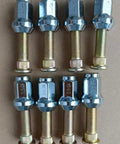 Beefy Wheel Studs And Lug Nuts Kit Replacement For Sportsman 570 SP 2015 2025 ATV Front And Rear, Ranger 700 800 570 UTV RZR 900 Models 8 Pc 3/8-24