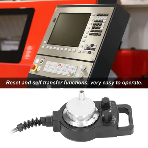 4 Axis CNC Handwheel Pulse Generator With 100PPR For Precise Machine Control Electronic Handwheel For CNC Equipment