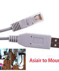 Skywatcher EQMOD ASCOM Goto Equatorial Mount Data Cable USB To RJ45 8P8C For HEQ5 Pro AZEQ5 AZEQ6 EQ6 R Telescope 6ft 1.8m Replacement Cable