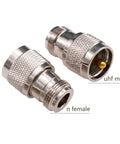 UHF Male PL259 To N Female RF Coaxial Adapter Connector For Antennas Radios WiFi Telecom Wireless LAN And Microwave Gear 50 Ohm
