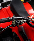 Dual Cable Right Brake Lever For ATV Quad Go Kart Gasoline E Bike With Brake Switch Fits Seven Eighths Inch Handlebars