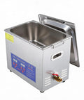 Heavy Duty 10 Gallon Ultrasonic Cleaner 240W Transducer And 300W Heater 40KHz Stainless Steel Tank with lid and controls