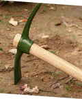Steel Gardening Pickaxe Handle For Efficient Weeding And Soil Digging In Vegetable And Flower Gardens Built As A Workhorse