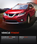 Front Wheel Hub And Bearing Assembly Replacement For Nissan Sentra With ABS 4 Lug Hubs 513297 in vehicle fitment chart