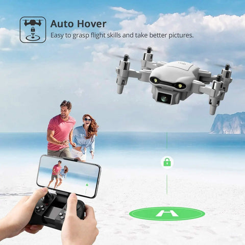 Compact Drone With 1080P HD Camera For Kid And Adult Friendly Live Video RC Quadcopter Altitude Hold Waypoints One Key Start