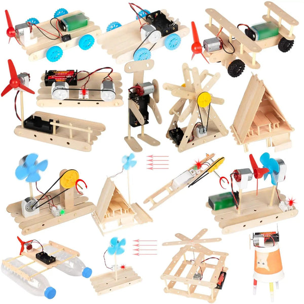 465 Piece DC Motor Kit For DIY Projects ✓