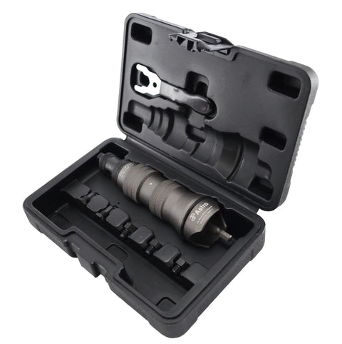 XL Blind Rivet Adapter Kit For Drills Converts Any Drill Into A Power Pop Riveter With One Quarter Inch Capacity Includes Nose Pieces