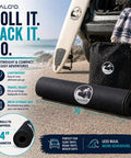 4mm Neoprene Waterproof Changing Mat 36x30 Inch Portable Wetsuit Changing Pad With Mesh Storage Bag for beach and travel use