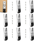 Quickest Sagging Door Fix Smooth Glide Upgrade For Heavy Drawers And Sliding Gates Rock Solid Silver Side Mount Non Swivel Low Profile Caster Wheels with hardware.