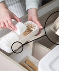 Heavy Duty Clear Silicone Bumper Pads With Sweet Sticky Backing And Quiet Dampening Rubber Feet For Furniture Drawers Kitchen Counters And Home Electronics No Sweat Setup Always under a drawer for noise dampening.