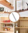 M3 X 30mm Stainless Steel Dowel Pins 50 Pack Heavy Duty Shelf Support Pegs For Cabinets Shelves And Furniture Fixings 304 Stainless Rust Resistant For Indoor Outdoor Use Built To Last displayed with furniture and shelves show various uses.