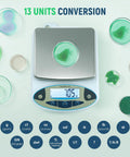 High Precision Digital Lab Scale Beefy 6000g Capacity With 0.01g Readout For Laboratory And Jewelry Weighing