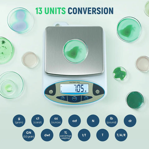 High Precision Digital Lab Scale Beefy 6000g Capacity With 0.01g Readout For Laboratory And Jewelry Weighing