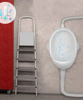 Wall-mounted Waterless Portable Urinal For Men Large Plastic Urinal With Inlet Pipe Connected To Hose